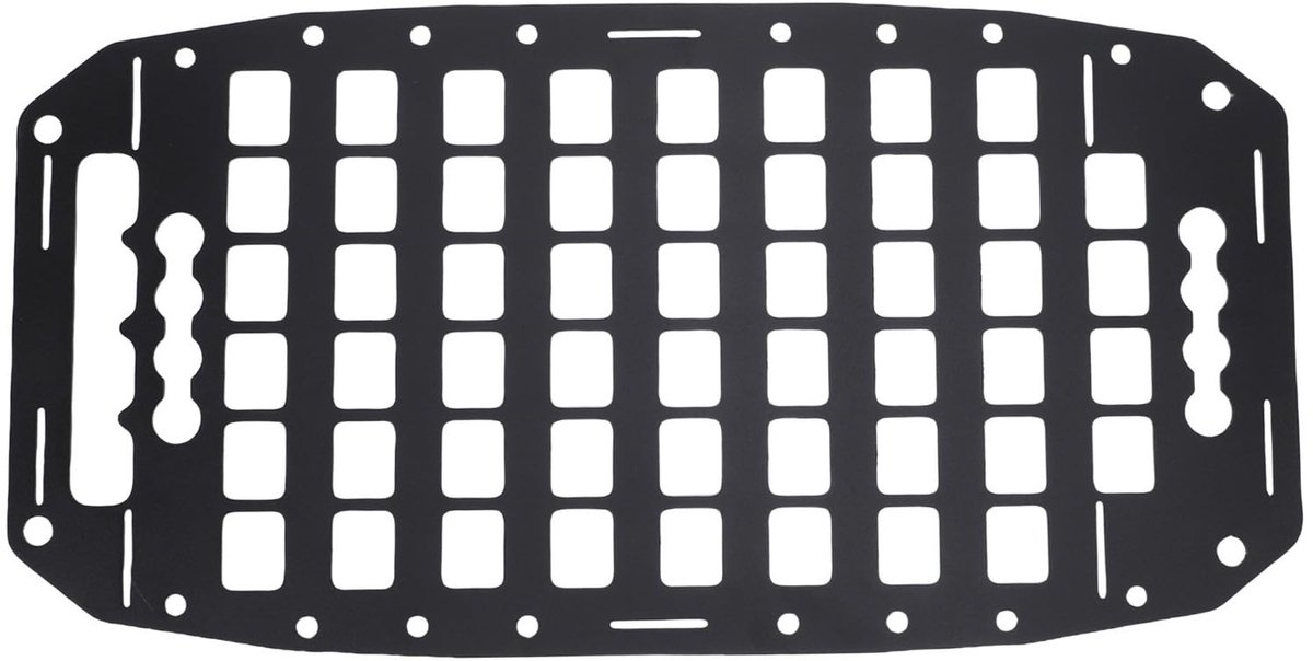 Dailygoods - Aluminium Molle Panel Rack voor Auto's en SUV's