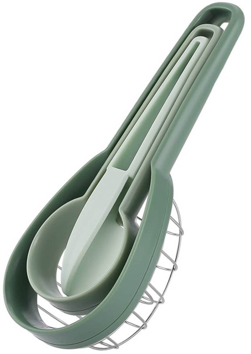 Dailygoods - Multifunctionele Avocadosnijder met Schiller en Ontpitter