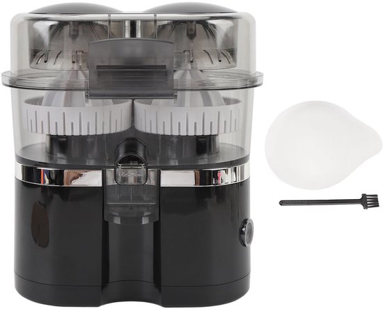 Dual Head Electric Citric Juicer Compact Juice -extractor Orange Lemons Kiwi Grapefruit, Draagbare Slaapspecker (BLACK) van Merkloos — afbeelding 5