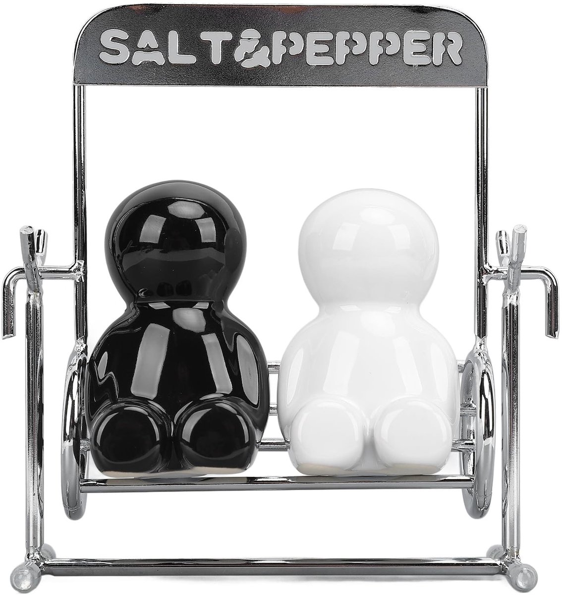 Dailygoods - Keramische Zout en Peper Shaker Set, 2 Stuks