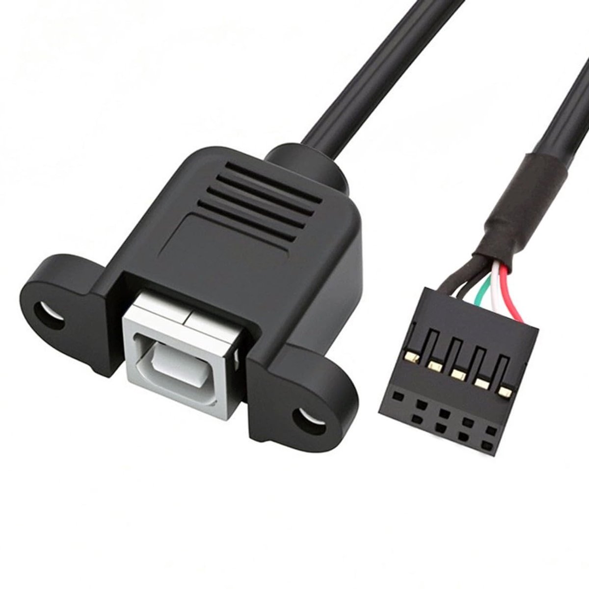 Dailygoods - USB 2.0 Frontpaneel Adapter naar Type-B Vrouwelijk
