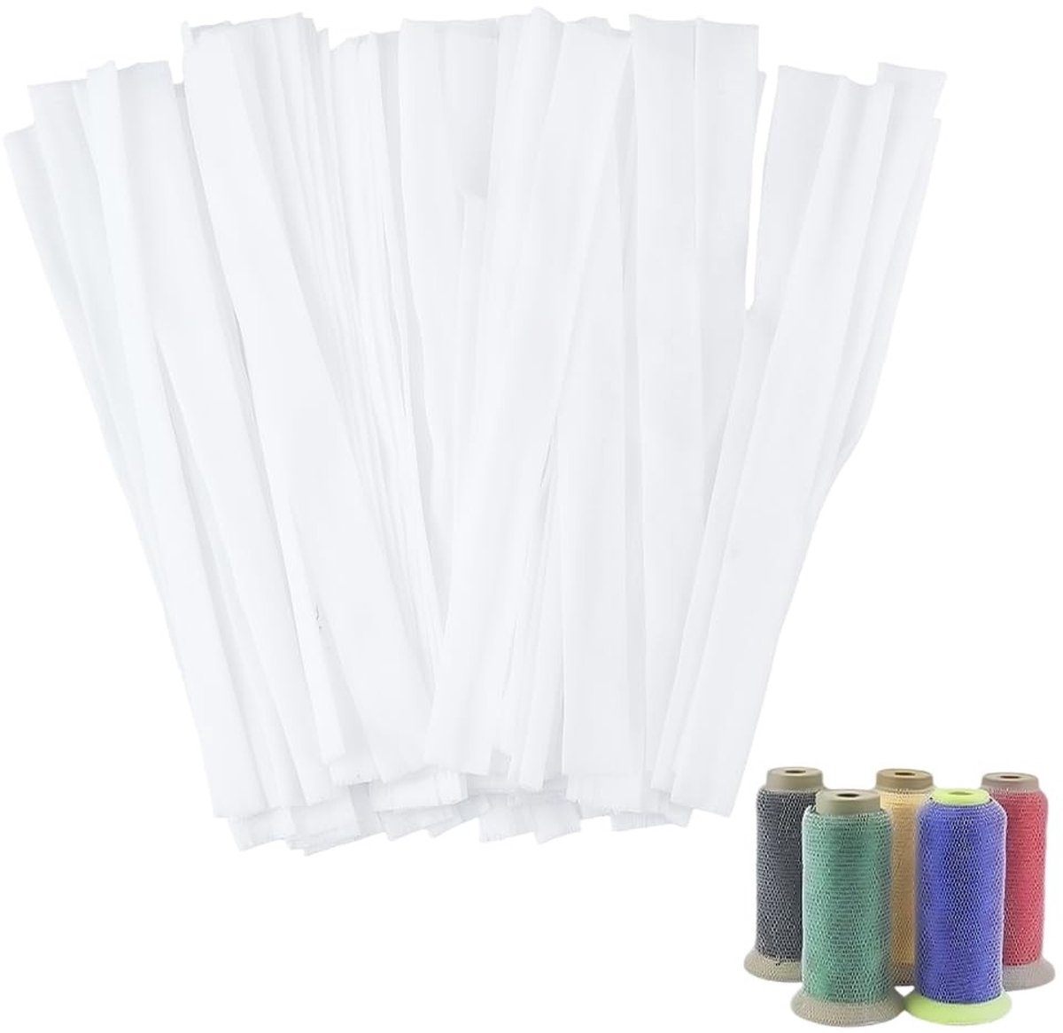 Dailygoods - 100 Stuks Draad Net Spool Saver voor Naaien en Quilten