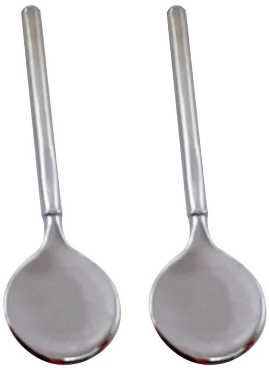 Dailygoods - Set van 2 Metaal Spatels voor Huidverzorging en Make-up