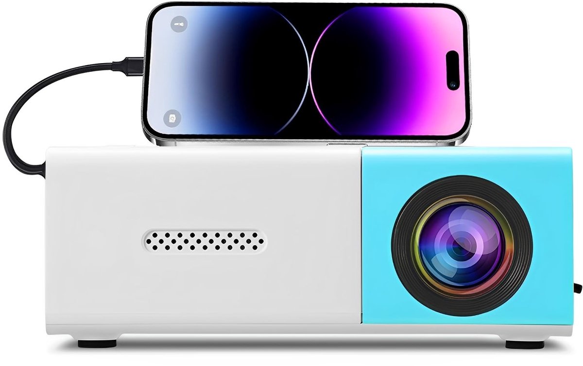 Dailygoods - Draagbare Mini-projector met Full HD Beeldkwaliteit