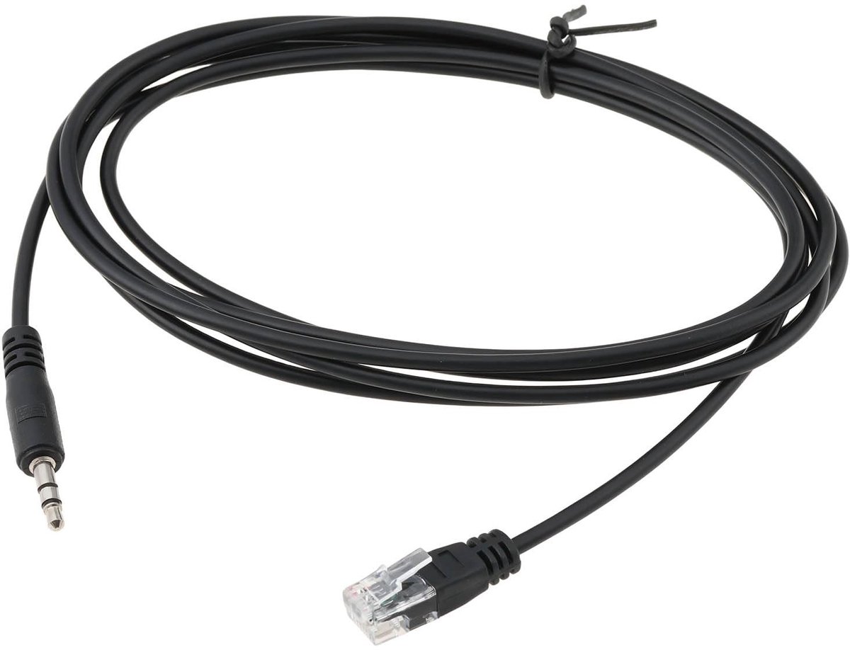 Dailygoods - 3,5 mm naar RJ12 Kabel voor Stabiele Verbinding