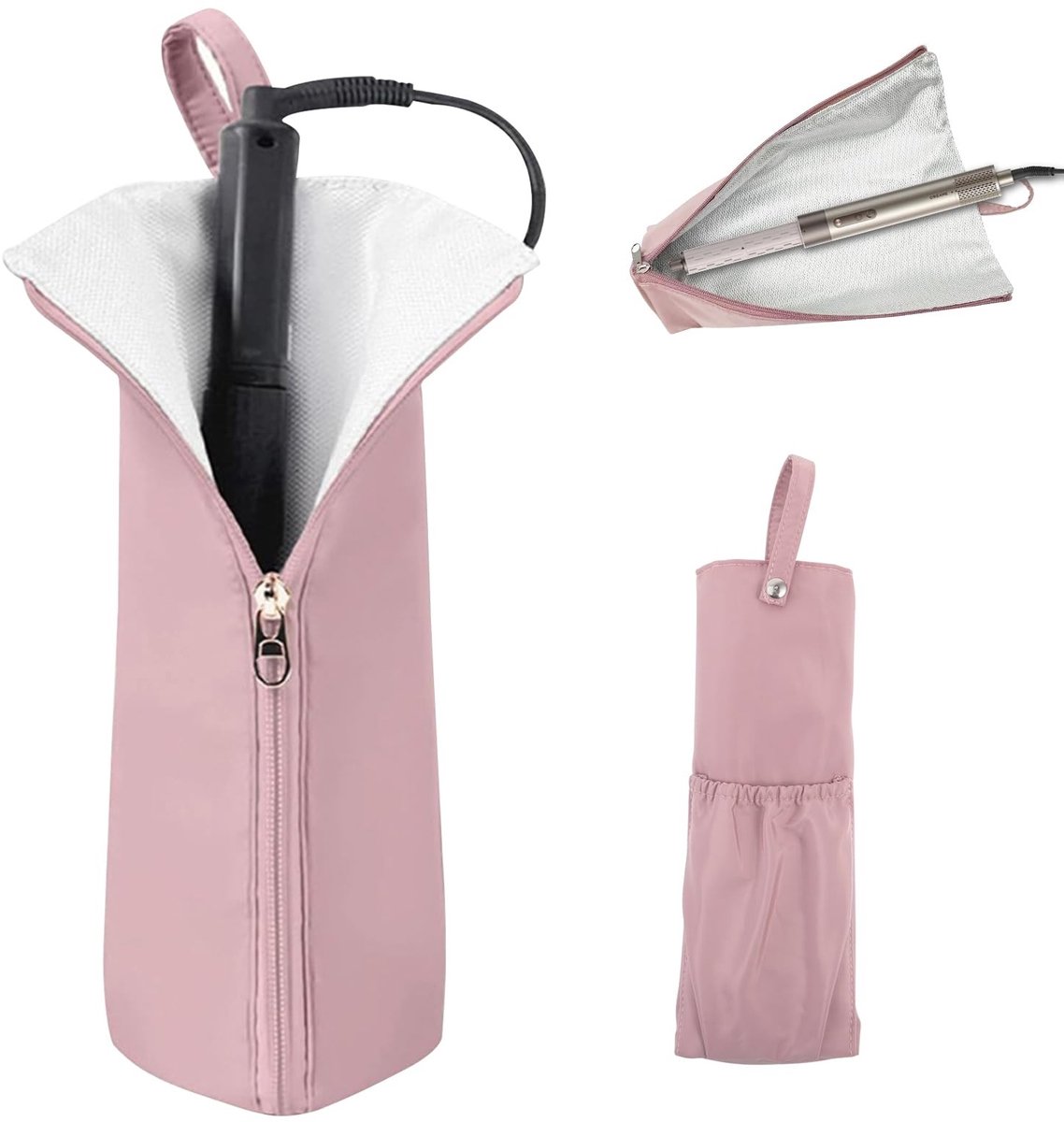 Dailygoods - 2-in-1 Hittebeschermingsmat voor Stijltang en Krultang