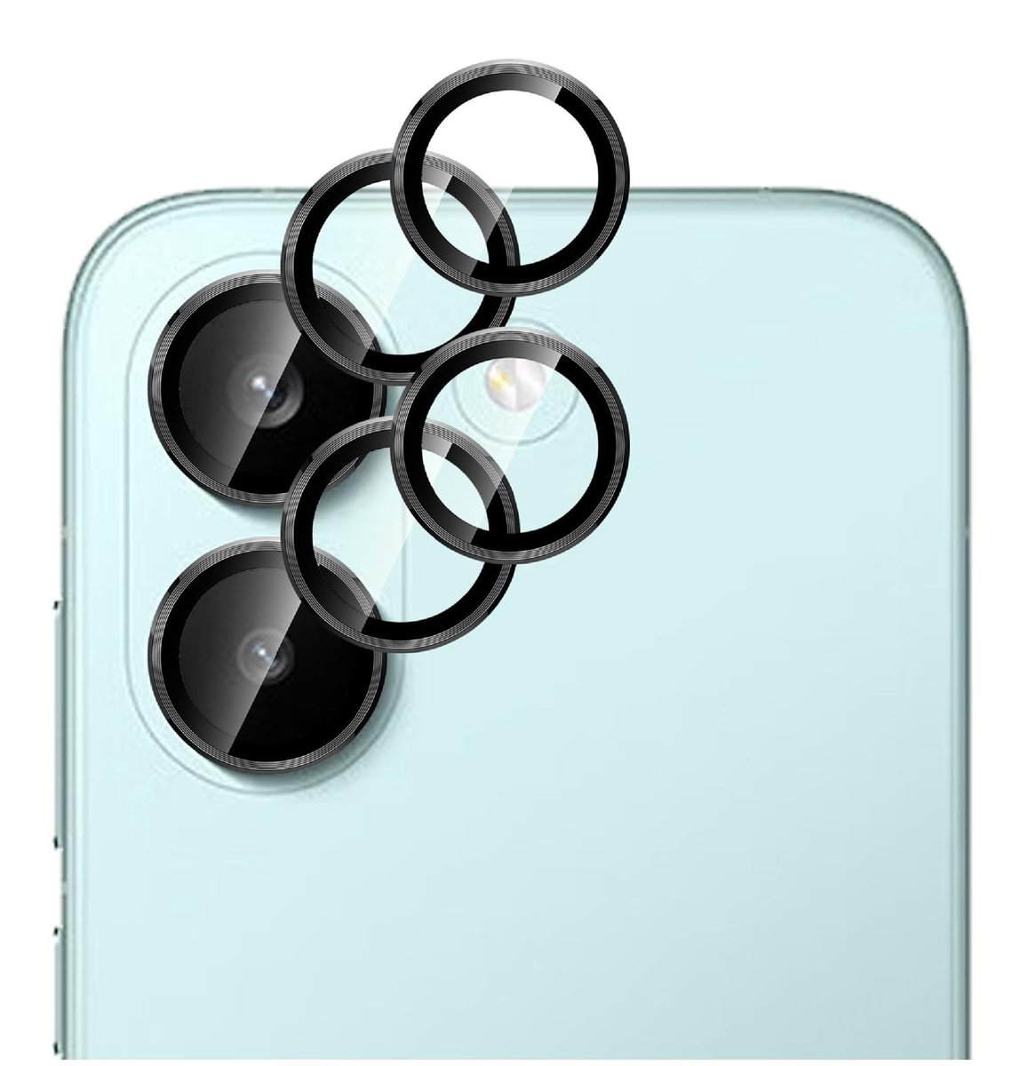 Dailygoods - Cameralensbescherming voor Xiaomi Poco X8 Pro, 2 Stuks