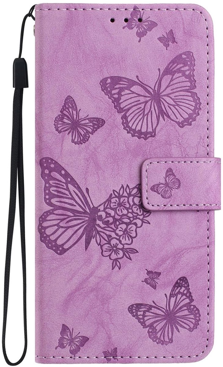 Dailygoods - Lederen Beschermhoes voor Honor Magic8 Lite 5G met RFID-blokkering