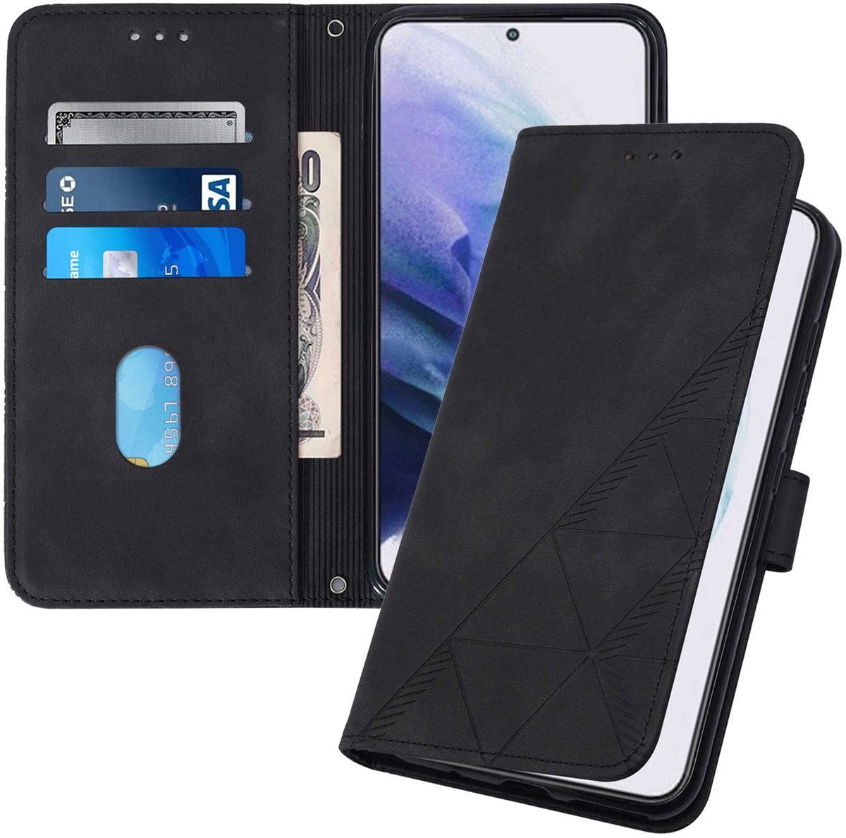Dailygoods - Cosensi - Dailygoods - Premium Lederen Klaphoes voor Honor 400 Lite 5G