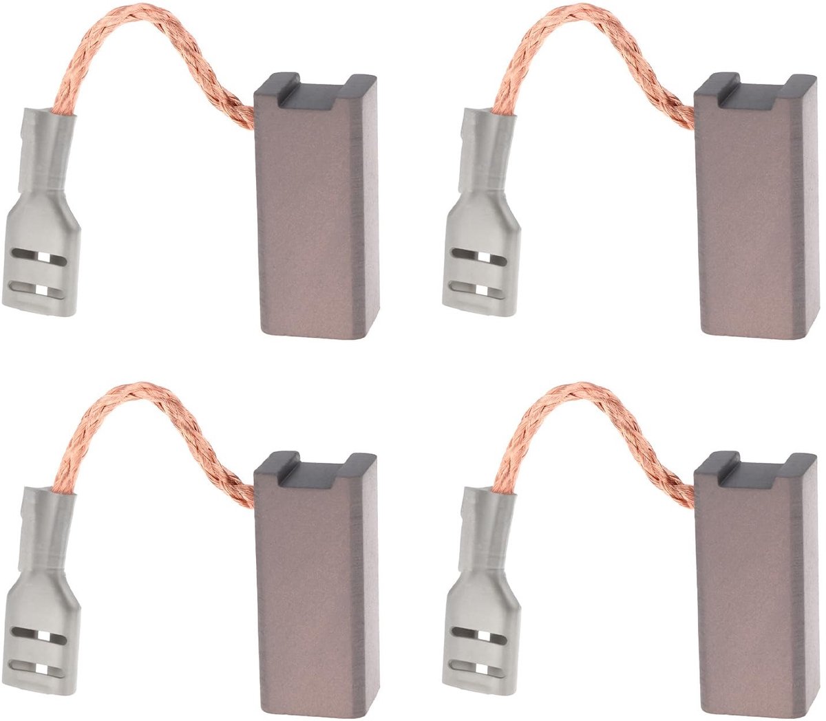 Dailygoods - 2 Paar Koolborstels, Compatibel met Diverse Gereedschappen