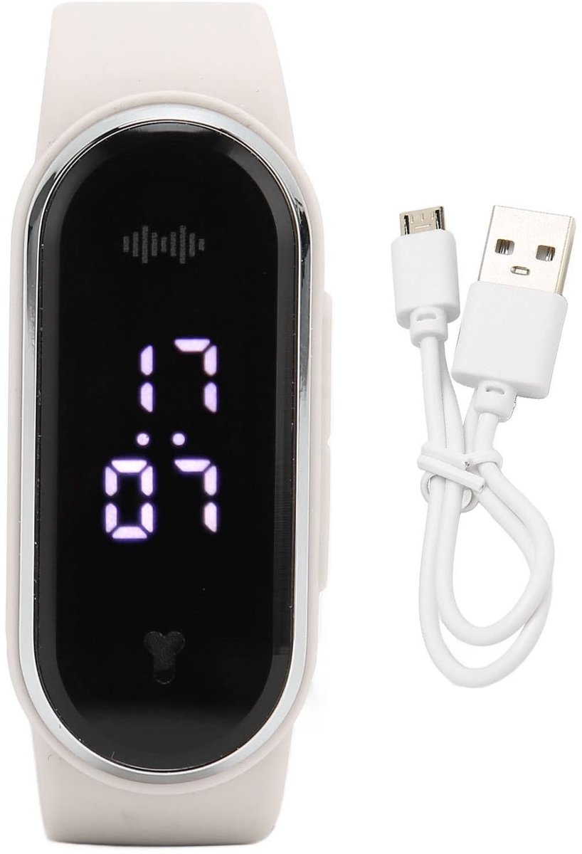 Dailygoods - Ultrasoon Insectenafweermiddel Horloge met LED Display