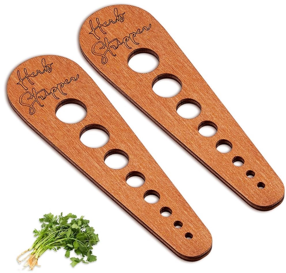 Dailygoods - Kruiden Stripper Gereedschap met 8 Gatmaten