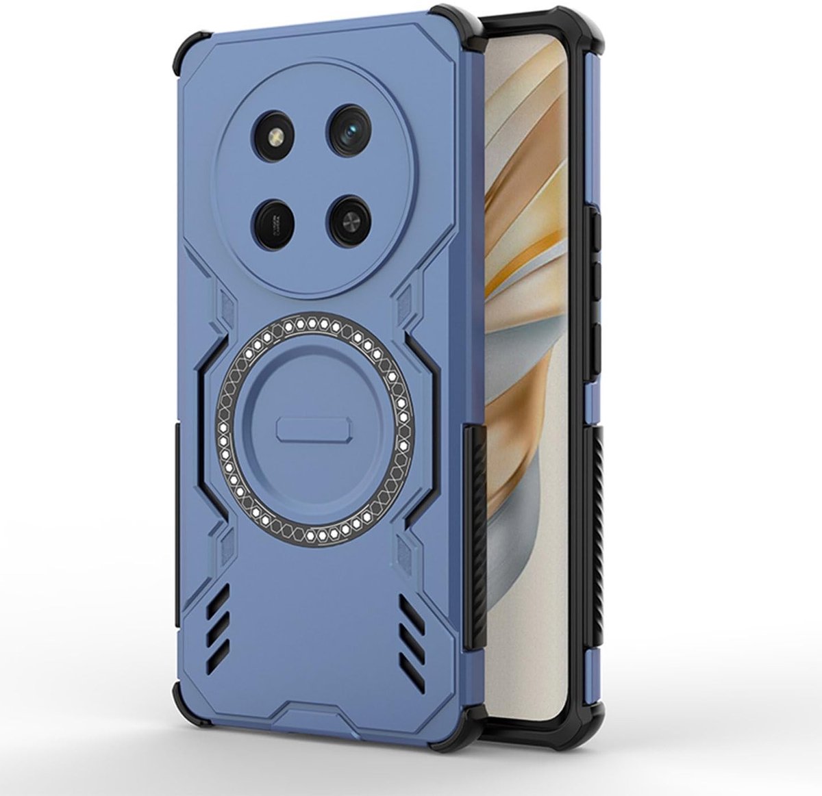 Dailygoods - Magnetische Schokbestendige Beschermhoes voor Smartphone