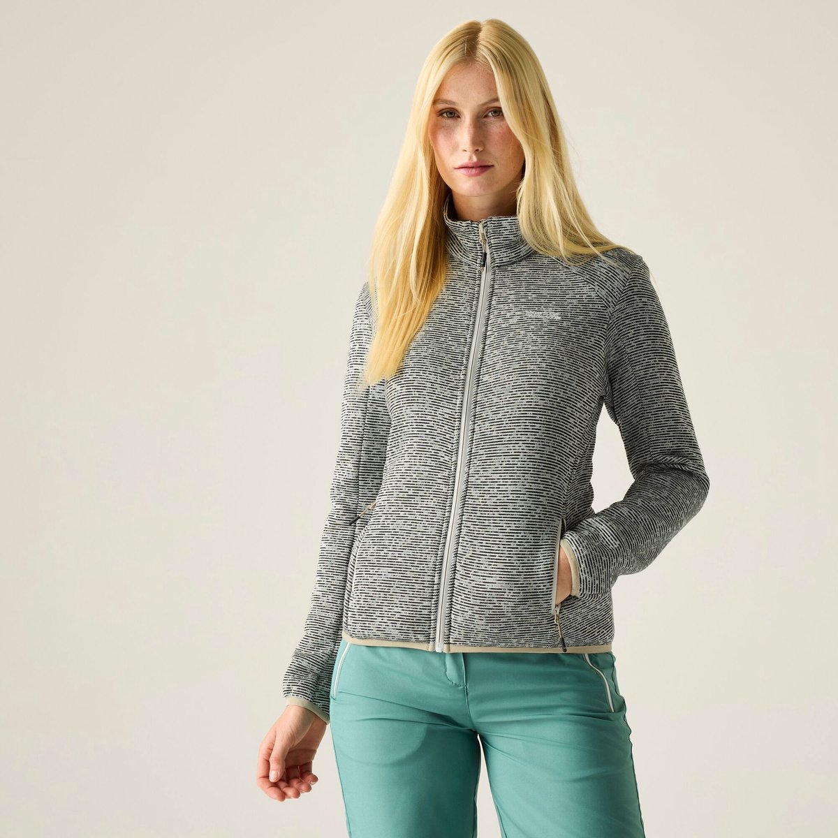 Newhill Full Zip Lichtgewicht Wandelfleece Beige