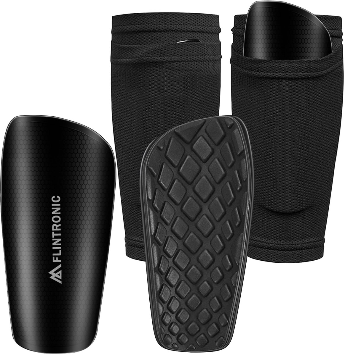 Dailygoods - Dailygoody - Voetbal Scheenbeschermers - Driedimensionale Anti-botsing - Dubbellaagse Sokken - Jongens - Sportaccessoires - Bescherming - Voetbal
