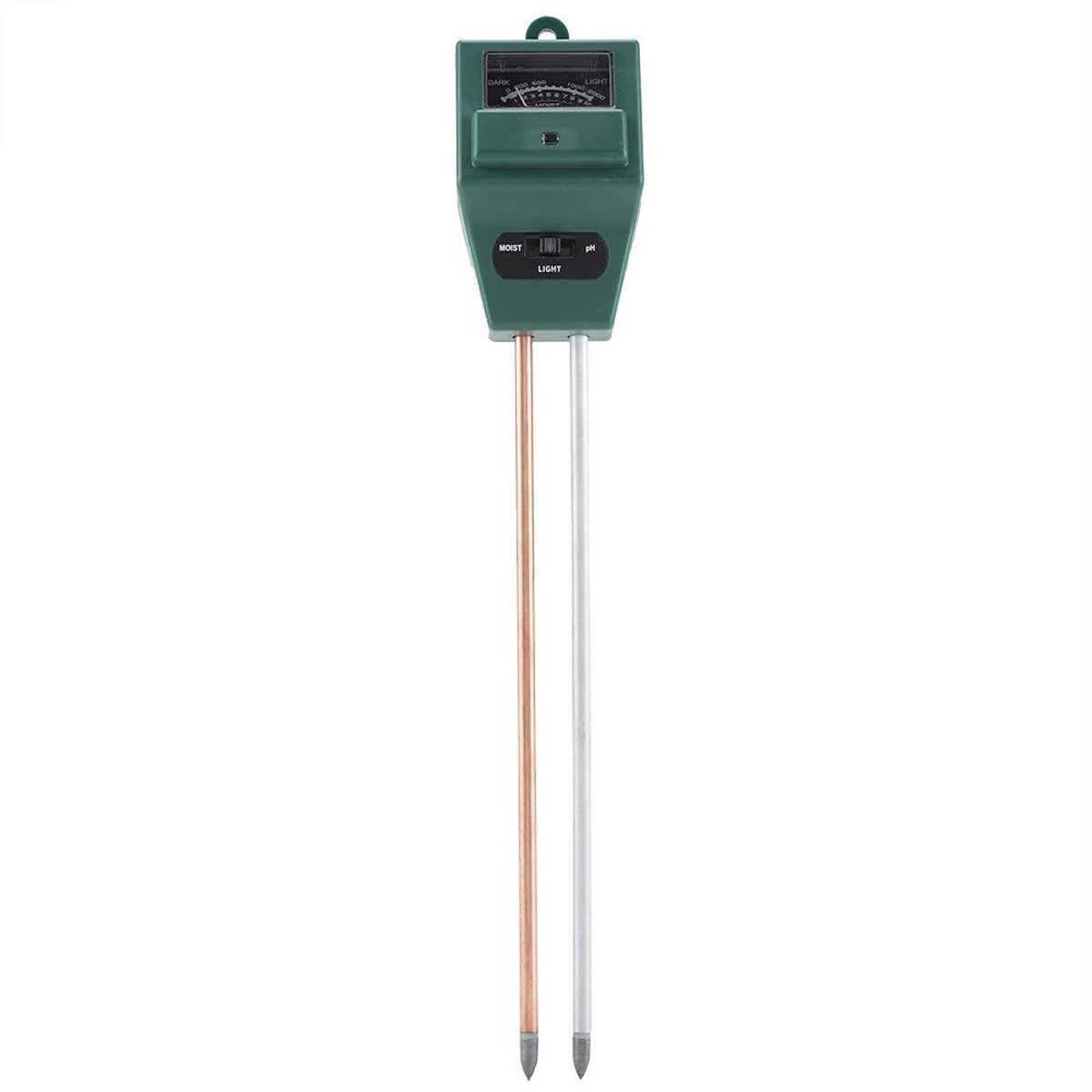Dailygoods - Cosensi - Dailygoods - Dailygoody - PH Tester - Watervochtigheid Meter - Ideaal voor Tuinieren - Compact en Lichtgewicht - Licht Test Meter - Geschikt voor Binnen en Buiten