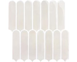 Commomy Pack of 10 Thicker Vinyl 3D Self-Adhesive Wall Tiles Kitchen Bathroom, Beige, 12 x 12 Inches, Sticky - ShopVlot