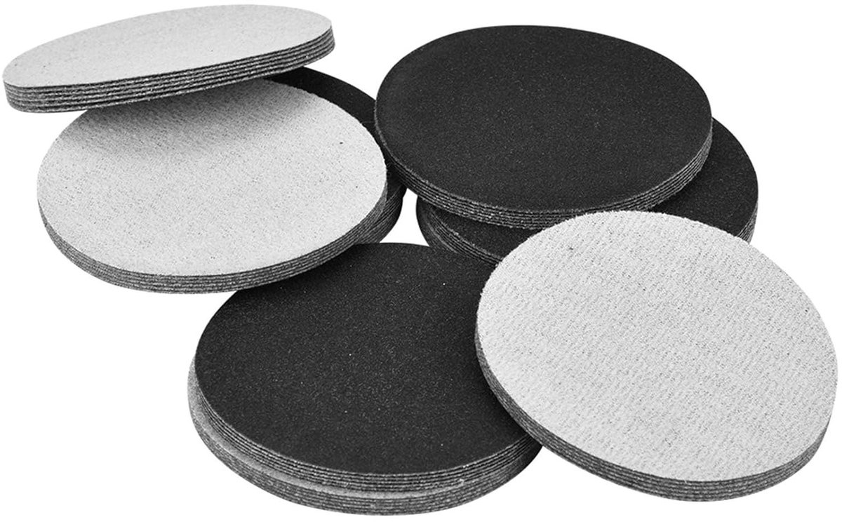 Sanding Discs 75mm voor Schuren en Polijsten - 50 Stuks Schuurpapier en Polijstpads (400#)