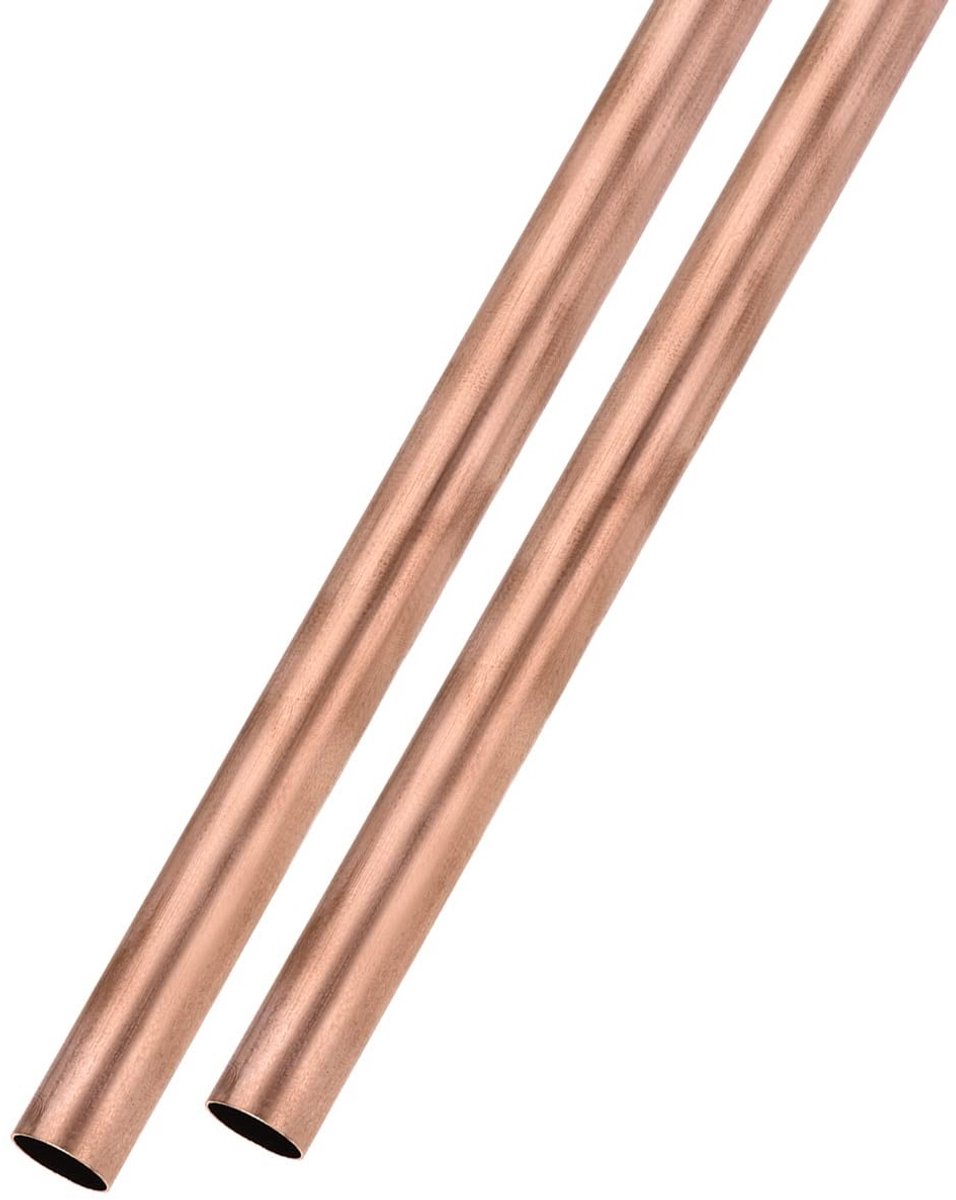 Cosensi - Koperen Buis 15 mm AD x 0,5 mm Wand D x 200 mm L (2 Stuks)