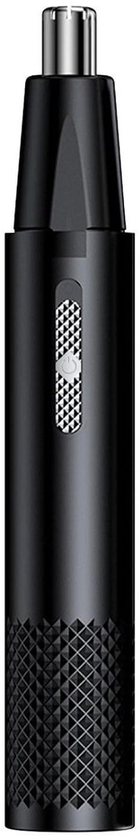 Neus-/oorhaartrimmer, USB oplaadbaar, 6000 toeren per minuut, precisie-trimmer voor zowel mannen als vrouwen, compact formaat 15 x 1 cm - zwart.