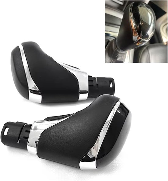 Versnellingspookknop Auto - Schakelknop Hendel - Comfortabel Rijden - Zachte Grip - Standaard Maat - Mat Zwart — afbeelding 4