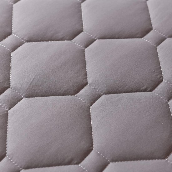 Vouwmatras Futon - Draagbaar Bed - Comfortabel Slapen - Ruimtebesparend Ontwerp - 180 x 200 cm - Grijs — afbeelding 3