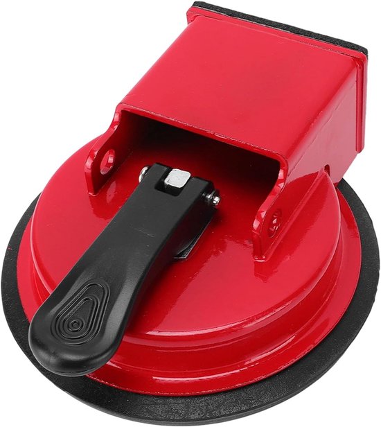 Vloer Fixer Tool - Reparatie Zuignap - Vloeren Repareren - Krachtige 70kg Zuigkracht - 118mm Diameter - Rood — afbeelding 4