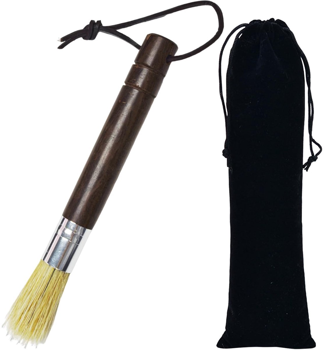Dailygoods - Koffieborstel met Opbergtas voor Barista's