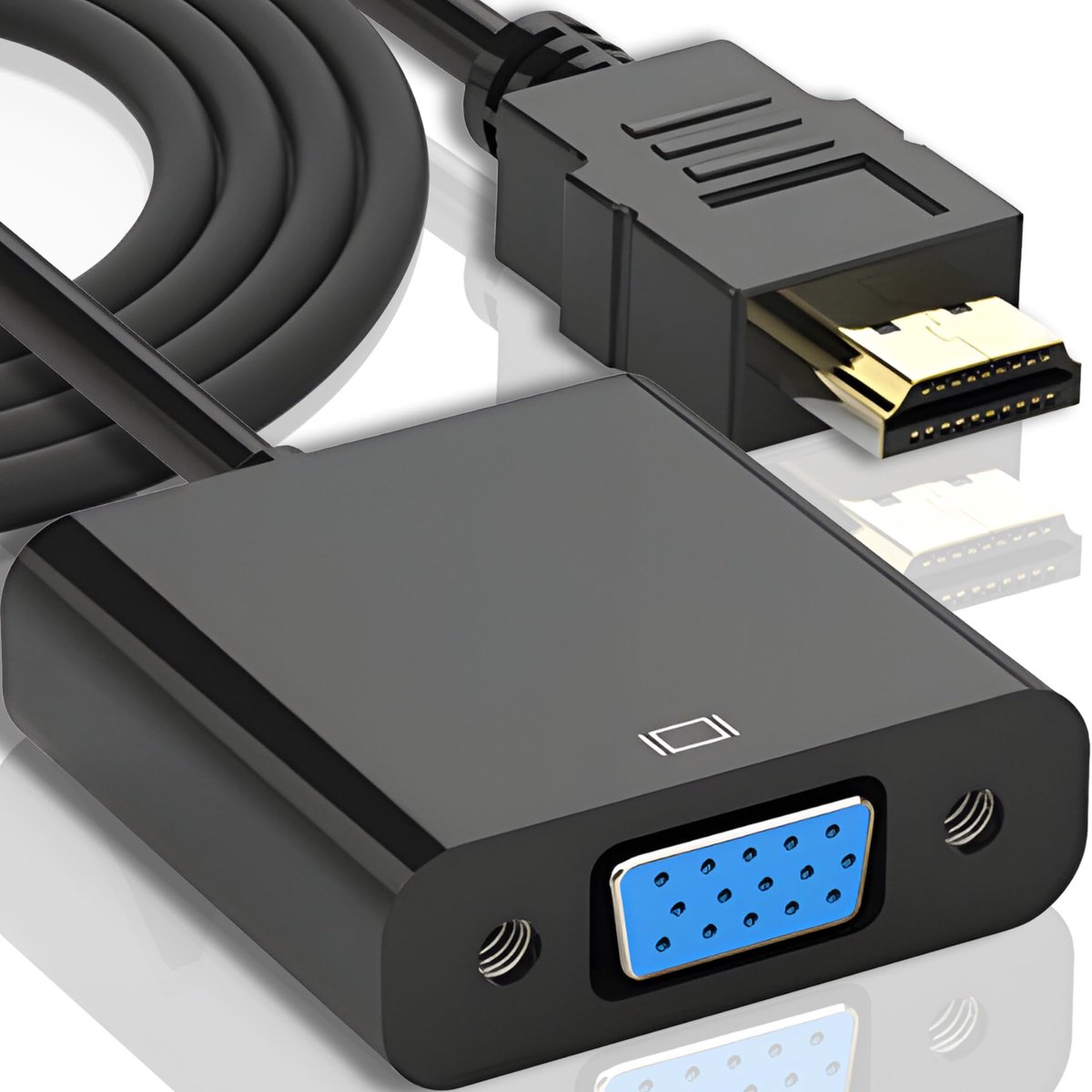 Dailygoods - HDMI naar VGA Adapter voor Computer en Projector