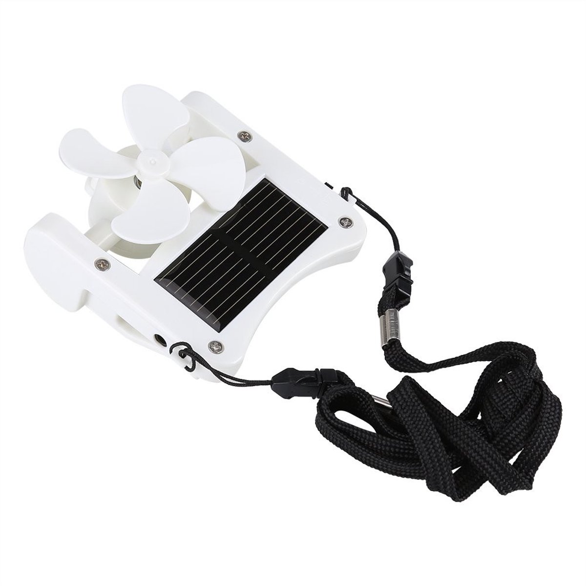 Dailygoods - Draagbare Zonne-energie Mini Ventilator met Clip
