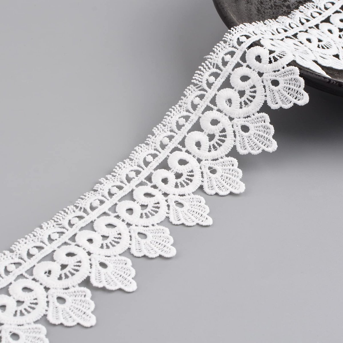 Dailygoods - Witte Kant Trim voor Naaien en DIY Ambachten