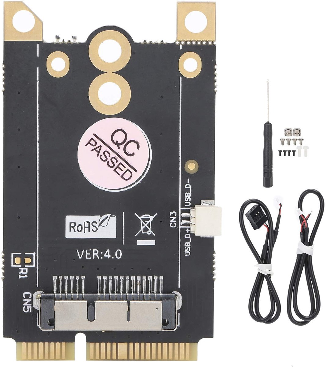 Dailygoods - PCI-E Adapterkaart voor BCM94630 zonder Extra Voeding