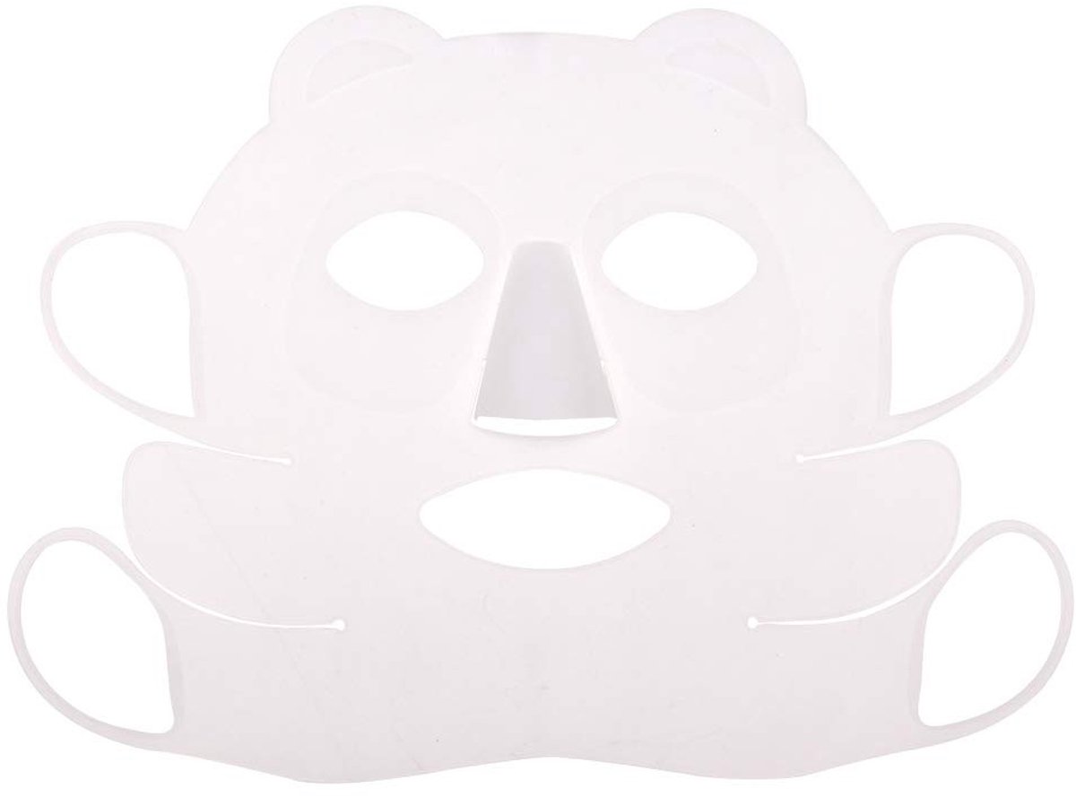 Dailygoods - Siliconen Gezichtsmaskerhoes voor Hydratatie
