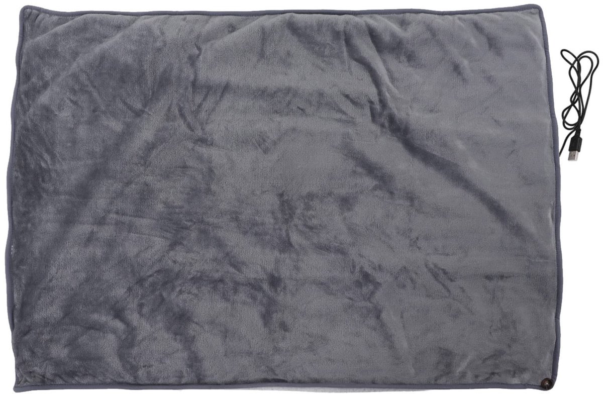 Dailygoods - Elektrische Verwarmde Deken 100x70cm voor Thuis en Camping