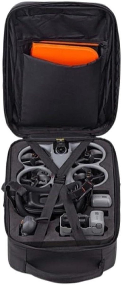 Drone Rugzak - Opbergtas - Drone Transport - Grote Capaciteit - 33x17x45 cm - Zwart