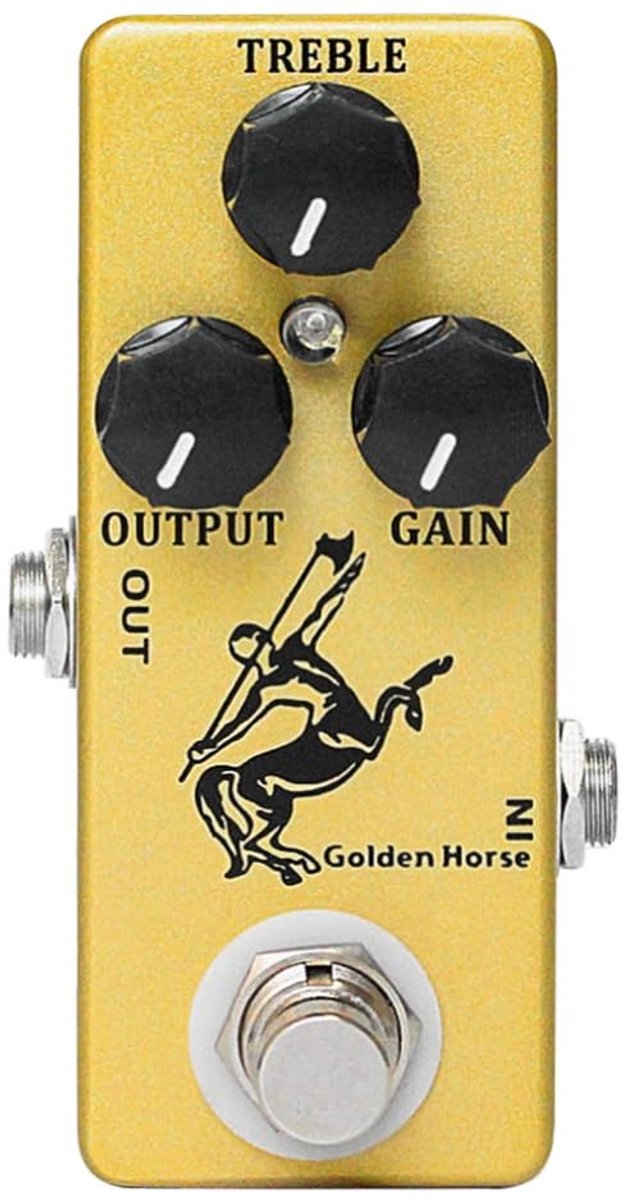 Dailygoods - Dailygoody - Overdrive effectpedaal - Gitaar effectpedaal - Volledig metalen schaal - True Bypass - Verstelbare tonen - Geschikt voor elke gitarist