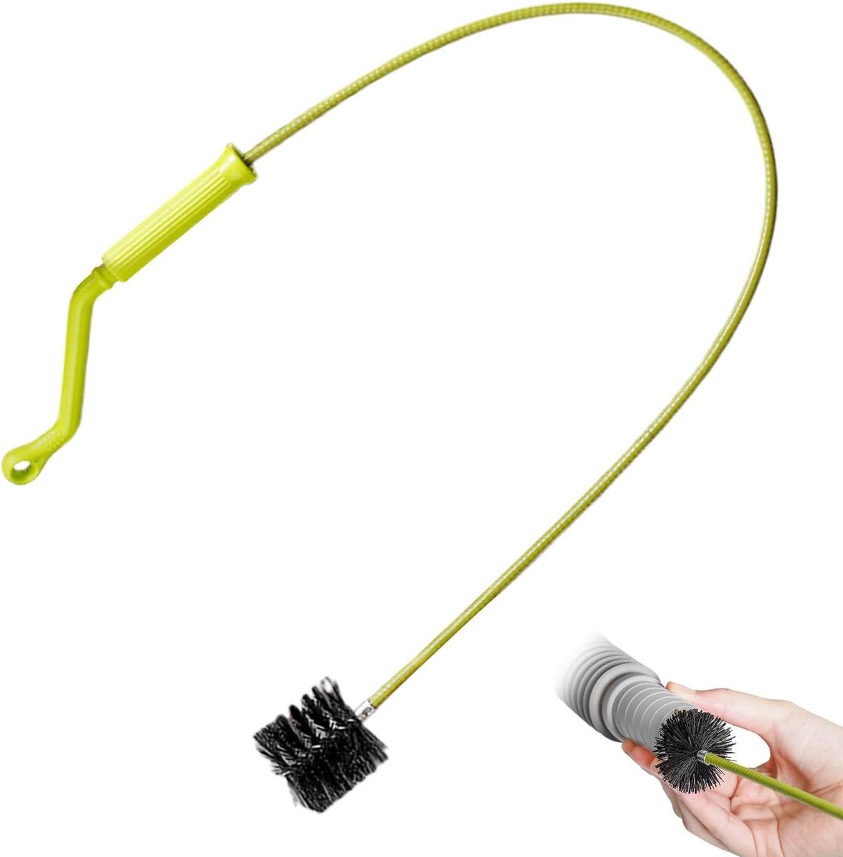 Afvoerslang - Reinigingsborstel - Verstoppingen Verwijderen - Flexibel Ontwerp - 54 cm - A