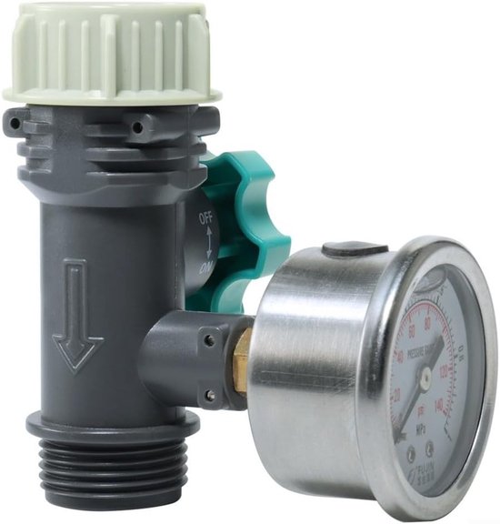 Waterdrukregelaar - Irrigatiecontroller - Tuin Bewateren - Handmatige Fijnafstelling - 3.2x2.4x8.6cm - Zoals afgebeeld — afbeelding 3