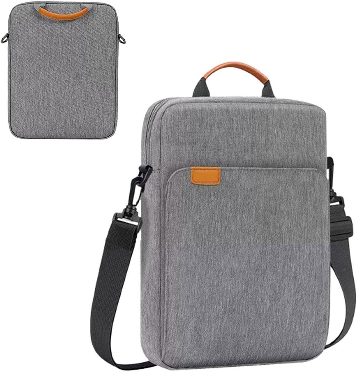 Tablethoes - Schoudertas tablet - Outdoor reizen - Verstelbare schouderriem - 13 inch - Zwart