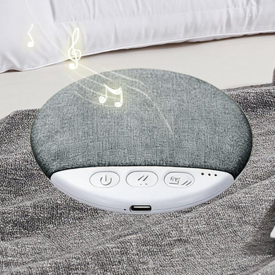 Slaapspeaker onder Kussen - Nachtkastje Luidspreker - Rustig Slapen - Botgeleidingstechnologie - 23 x 116 x 23 cm - Grijs — afbeelding 3