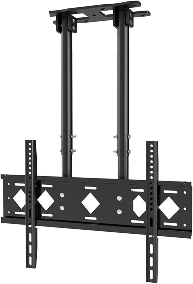 TV Muurbeugel - Verstelbare Steun - Ruimte Besparen - Dubbele Installatie - 40-85 inch - Zwart