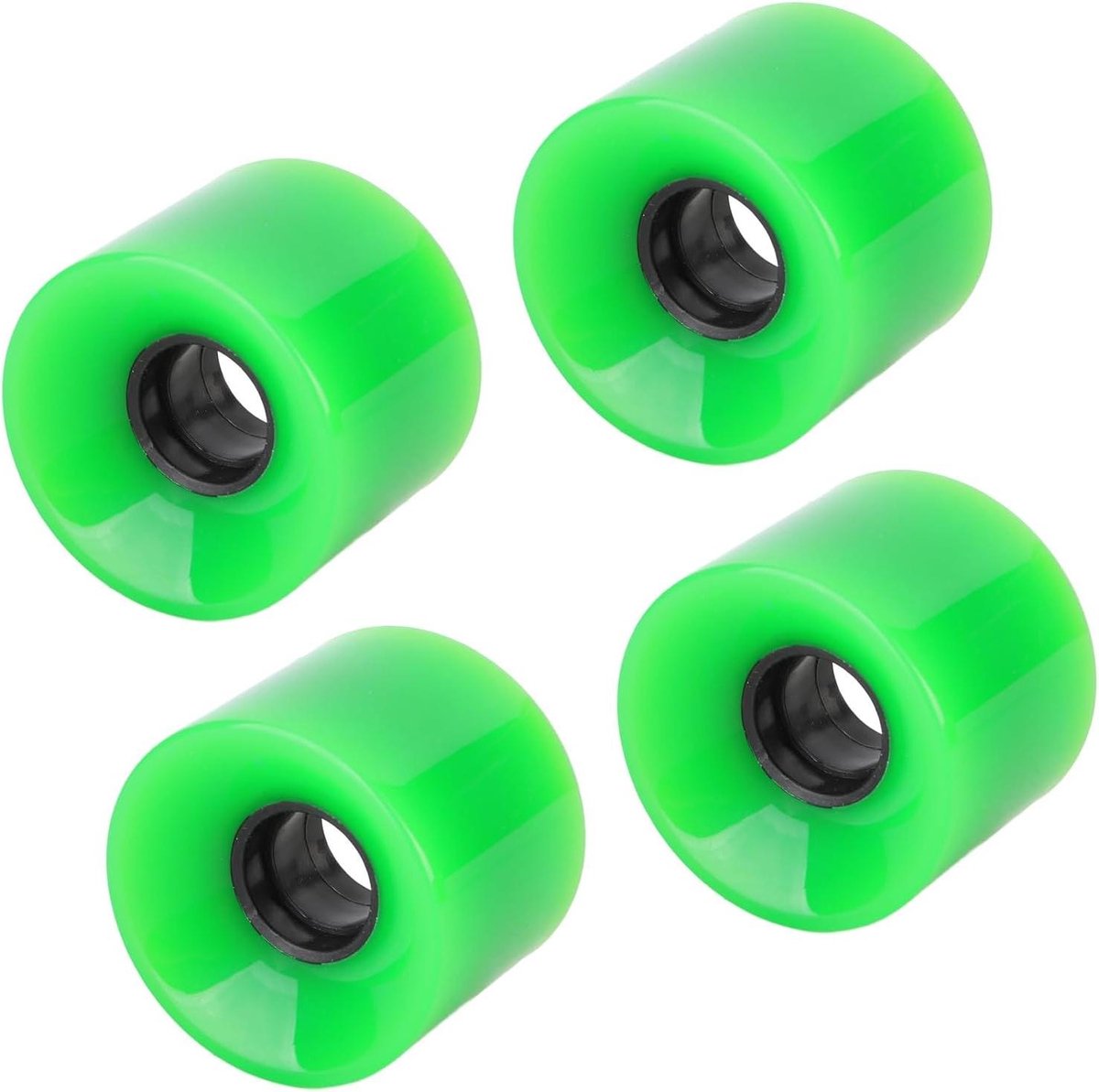 Skateboardwielen Set Longboard Cruiser Soepel Rijden Zacht Urethaan 60x45mm