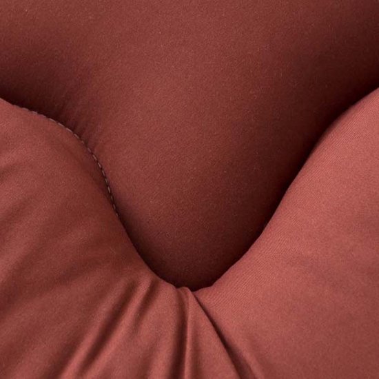 Japanse vloerfuton - Slaapmat oprolbaar - Comfortabel slapen - Huidvriendelijk katoen - 90 x 200 cm - Bruin — afbeelding 3