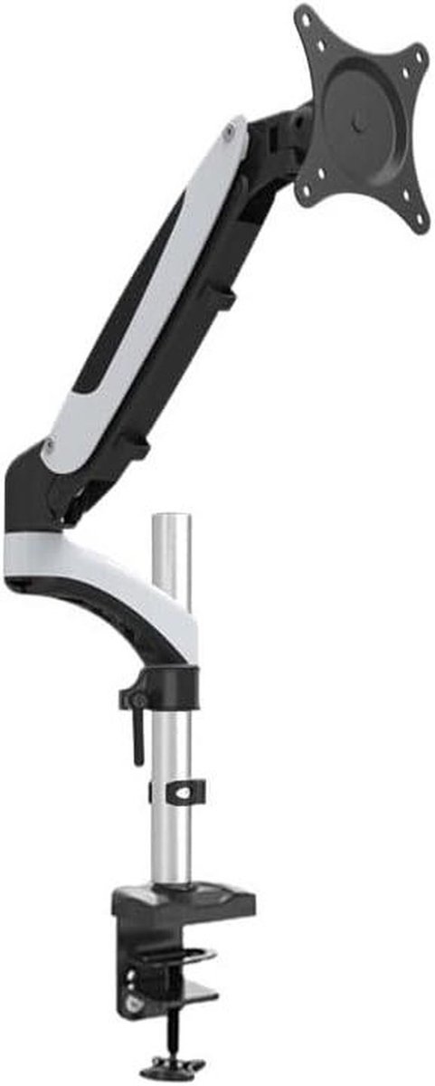 Monitorhouder Bureau - Scherm Verhoger - Ergonomisch Werken - Verstelbare Hoogte - 8 kg - Wit