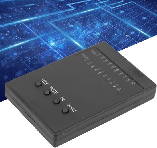 RC Programmeerkaart - ESC Insteller - RC Auto Tuning - Brede Compatibiliteit - 149 x 95 cm - Zwart — afbeelding 3