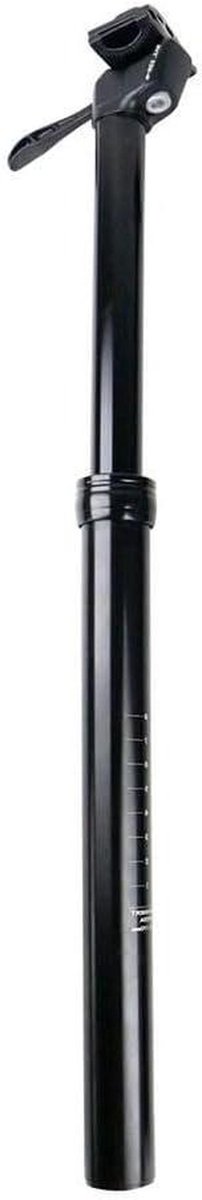 Fiets Zadelpen - Verstelbare Pen - Comfortabel Fietsen - Handregeling Design - 31.6mm Diameter - Zwart
