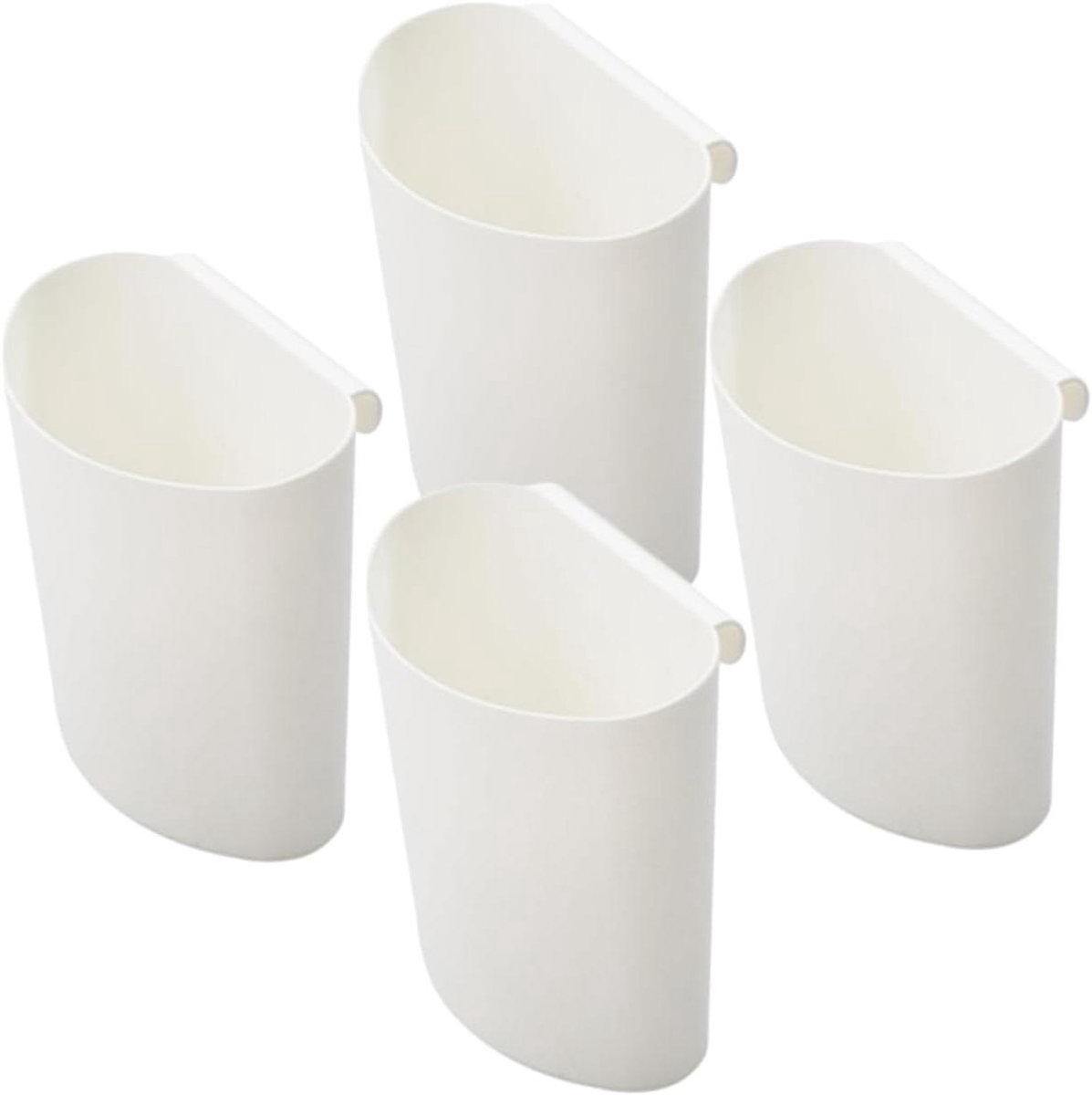 Hangende Mand - Opbergbak - Ruimte Besparen - Compact Ontwerp - 12 x 11.7 x 7 cm - Wit