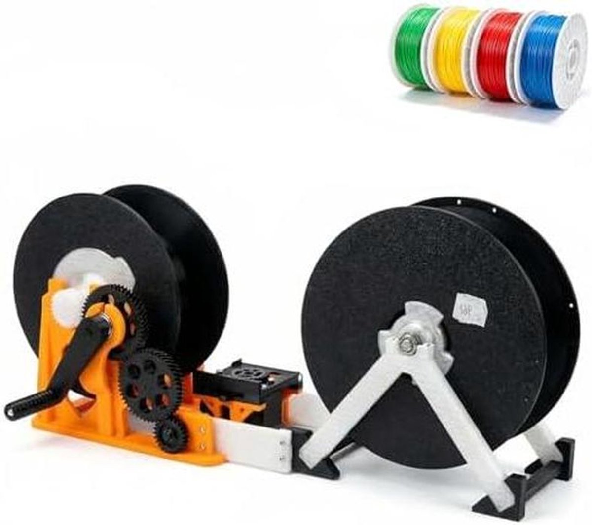 Filament Winder - Spoelwikkelaar - 3D Printen - Dubbele Modus - 1kg Spoelen - Zwart