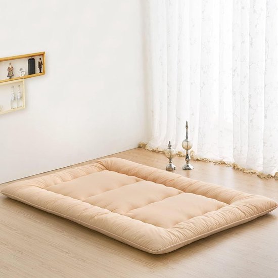 Vloermatras Futon - Dikke matras - Comfortabel slapen - Ergonomisch ontwerp - 100 x 200 cm - A — afbeelding 4