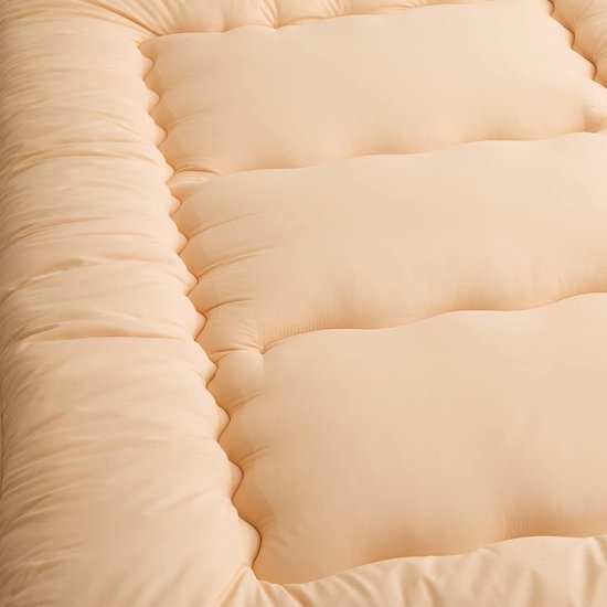 Vloermatras Futon - Dikke matras - Comfortabel slapen - Ergonomisch ontwerp - 100 x 200 cm - A — afbeelding 5